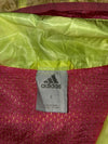 Adidas Neon Yellow Mesh-Lined Running Windbreaker with Thumbholes Women’s (S)