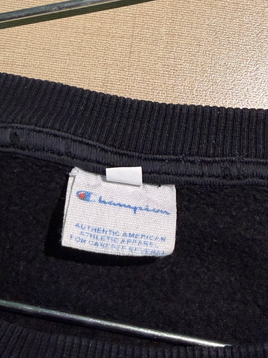 CHAMPION Script Logo Crewneck (M)