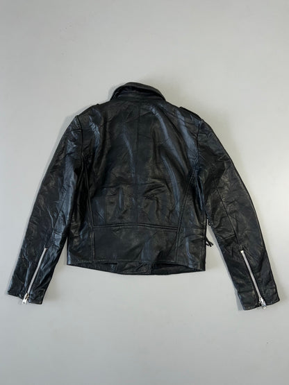 !                                                                                                                                                                                                                    Mango Original Leather Jacket (XS)