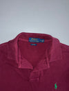 Polo Ralph Lauren Slim Fit Pony Logo Polo T-Shirt Maroon (M)