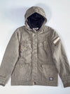 Big Train Osaka Sherpa-Lined Cotton Field Jacket (Olive) Size (M)