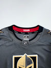Fanatics NHL Vegas Golden Knights #9 Official Licensed Steel Grey Gold Knight Crest Hockey Jersey (M)