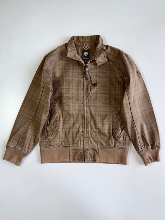 Timberland Earthkeepers Plaid Cotton Bomber Jacket (M)
