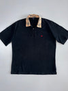 Burberry London Nova Check Collar Polo (L)
