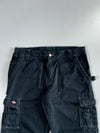 Dickies Black Double Knee Cargo Pants (W:36|L:42)