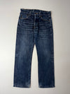 Levi’s 501 Medium Wash Straight Fit Jeans (W:30) (L:39)