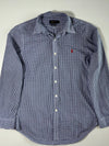 Polo Ralph Lauren Navy Gingham Check Shirt – (M)