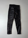 Akito Black Leather Motorcycle Riding Pants (W:32)(L:40)