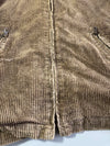 Brown Corduroy Hooded Jacket – (XL/2XL)
