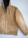 ZVintage Carhartt Duck Canvas Hooded Active Jacket (RARE) (M/L)