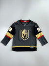 Fanatics NHL Vegas Golden Knights #9 Official Licensed Steel Grey Gold Knight Crest Hockey Jersey (M)