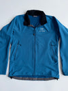 Arc’teryx Gamma Softshell water-resistant Jacket Blue Fleece Collar (L)