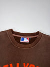 MLB | New York NY Embroidered Crewneck Brown (L)