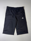 Adidas Black Nylon 3/4 Shorts (W:34) (L:27)