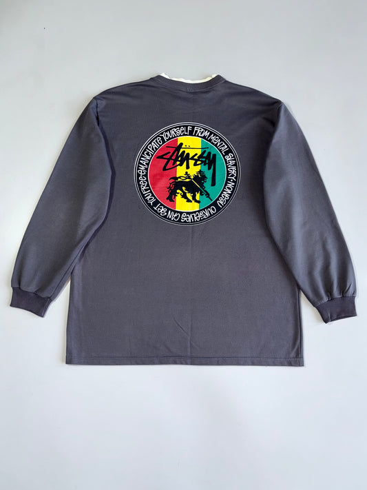 Vintage Stussy Premium Original Full Sleeve T-shirt (L)