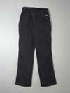 Vintage The North Face Black Nylon Hiking Pants (W:26) (L:40)