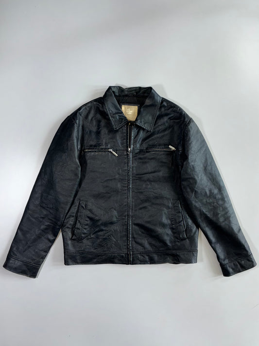 J.J Scott Premium Original Leather Jacket (L)