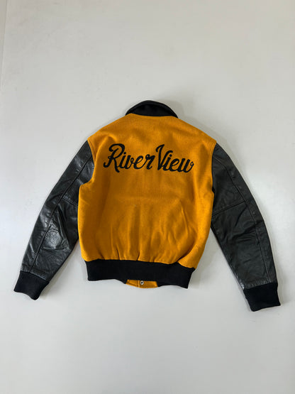 ZSuper Premium (RARE) Varsity Jacket OG Leather Sleeves (S)