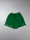 Nike Athletics Script Green Woven Shorts (W:26) (L:17)