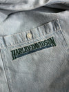 Harley-Davidson Denim Button-Up Shirt  Light Wash (S)