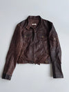 Kocca | Leather Multi-Pocket Jacket Brown Women’s (Xs)