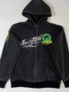 Venum Jiu-Jitsu Graphic Full-Zip Hoodie – Washed Black (L)