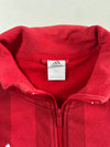 Vintage Adidas Red Liverpool FC Striped Track Jacket (M)