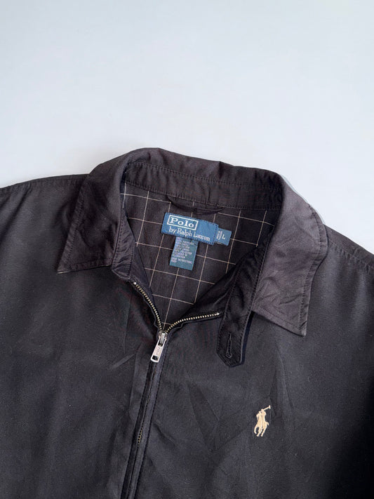 Polo Ralph Lauren | Black Harrington Jacket | (XL)