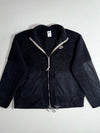 Nike Sportswear Sherpa Utility Full-Zip Jacket  Black with Woven Cargo Pockets (XL)