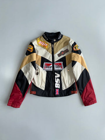 Vintage Motor Rider Racing Jacket (Xs)