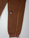 Nike Air Brown Sweatpants – Contrast Piping (W:30) (L:39)