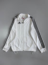 Adidas Vintage 3-Stripes Track Jacket | White/Black (M)