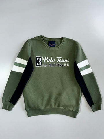La Martina Polo Ralph Lauren Team Graphic Sweatshirt (M)