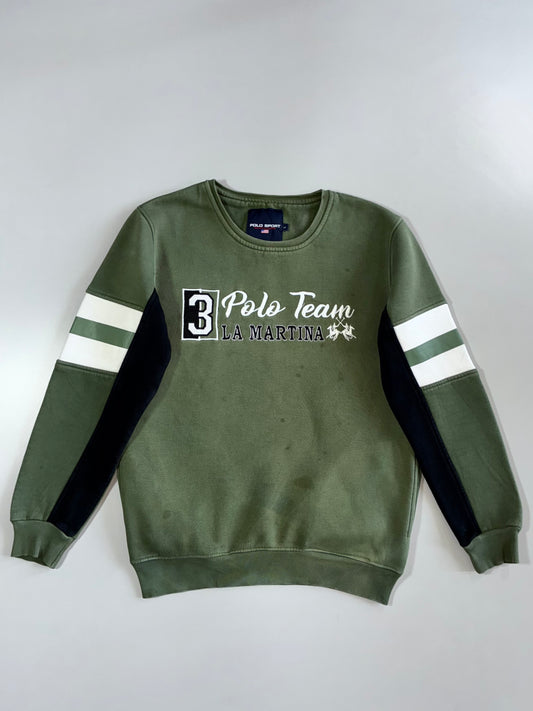 La Martina Polo Ralph Lauren Team Graphic Sweatshirt (M)