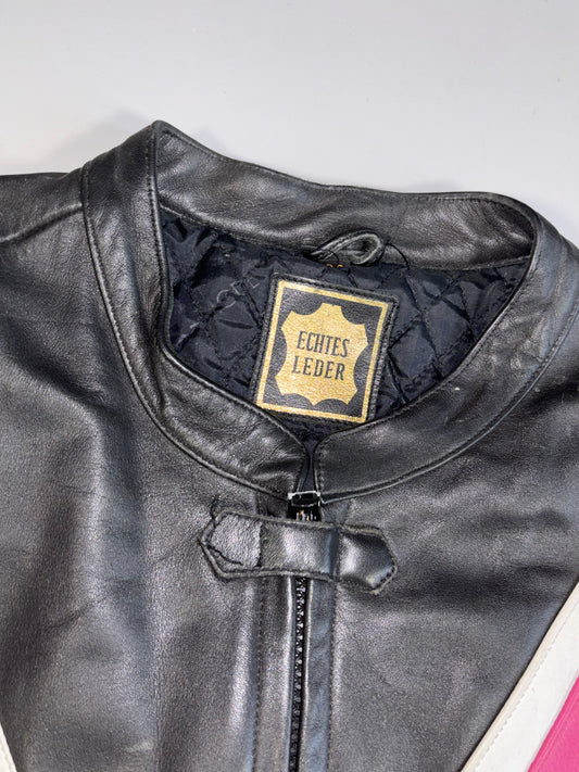 Super Premium Original Pure Heavy Leather Racing Jacket (XL)