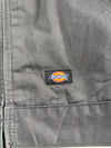 Vintage Dickies Grey Quilted Lined Eisenhower Work Jacket (XL)