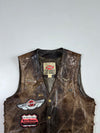 Last Rebels Harley-Davidson Patchwork Leather Vest (M)