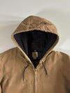 Carhartt Tan Hooded Active Jacket (XL/2XL)