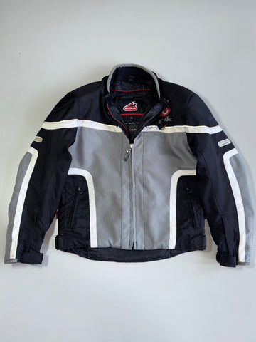 Hein Gericke “Gericke 70 Motors Inc.” Vintage Textile Motorcycle Jacket (Paded)(M)