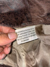 Vintage Premium Original Bomber Leather Vest (XL)