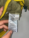 Adidas Sherpa Quarter-Zip Fleece Jacket – Olive/Yellow (L)