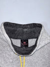Kappa Colorblock Mesh Panel Pullover “Like No Other” Grey/Black, Size (L)