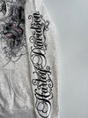 Harley-Davidson Tattoo Dagger Heart Zip Hoodie – Y2K Grey Script(S)