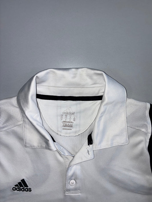 Adidas | Team Performance Polo | White/Black (L)