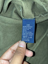 Vintage Ralph Lauren Olive Big Pony Longline Zip-Up Hoodie (S/M)