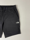 The North Face Black Grid Fleece Shorts (W:35) (L:21)