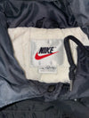 Vintage Nike Swoosh Padded Hooded Coach Jacket – Black (2XL/3XL)