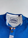 Superdry Henley Long Sleeve Tee Royal Blue (Xl)