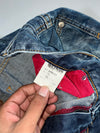 Big Train Japanese-Inspired Dark Wash (Back Pocket) Embroidered Denim (W:34|L:43)