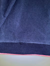 FILA Vintage Track Jacket – Navy & Pink Striped Full Zip (M)